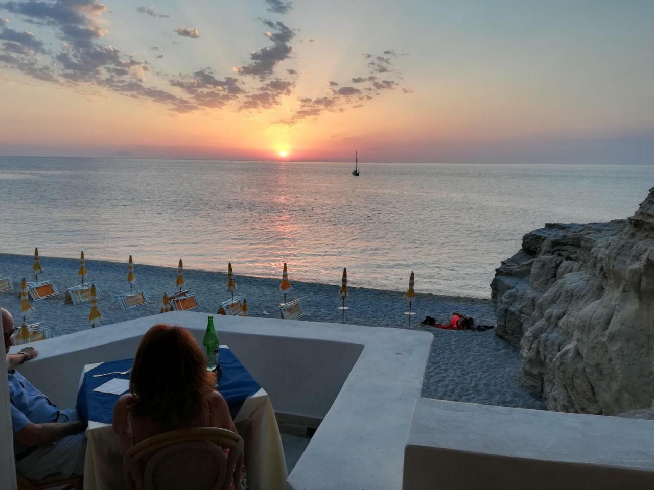 Le Roccette Mare Beach Hotel & Restaurant Tropea Eksteriør bilde